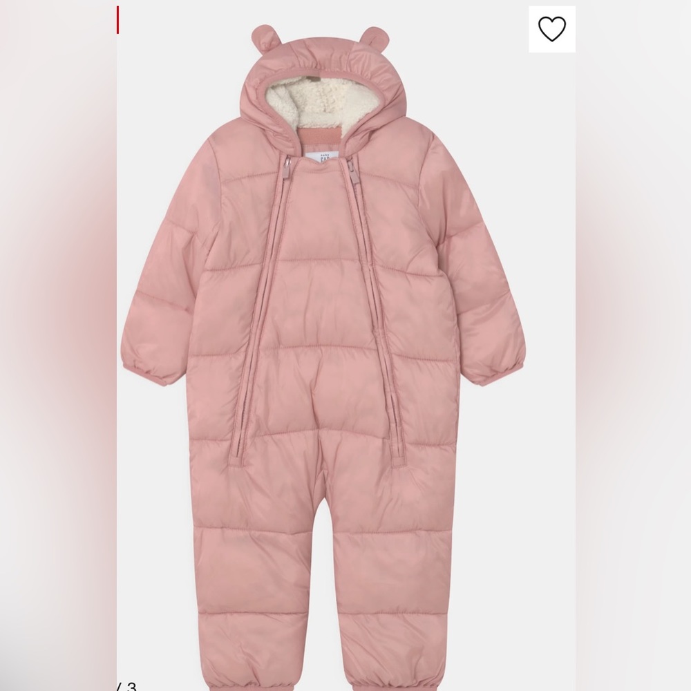 Baby 100% Recycled Heavy Weight Puffer One-Piece